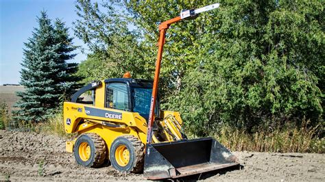 skid steer mounted chainsaw|large hydraulic chainsaw skid steer.